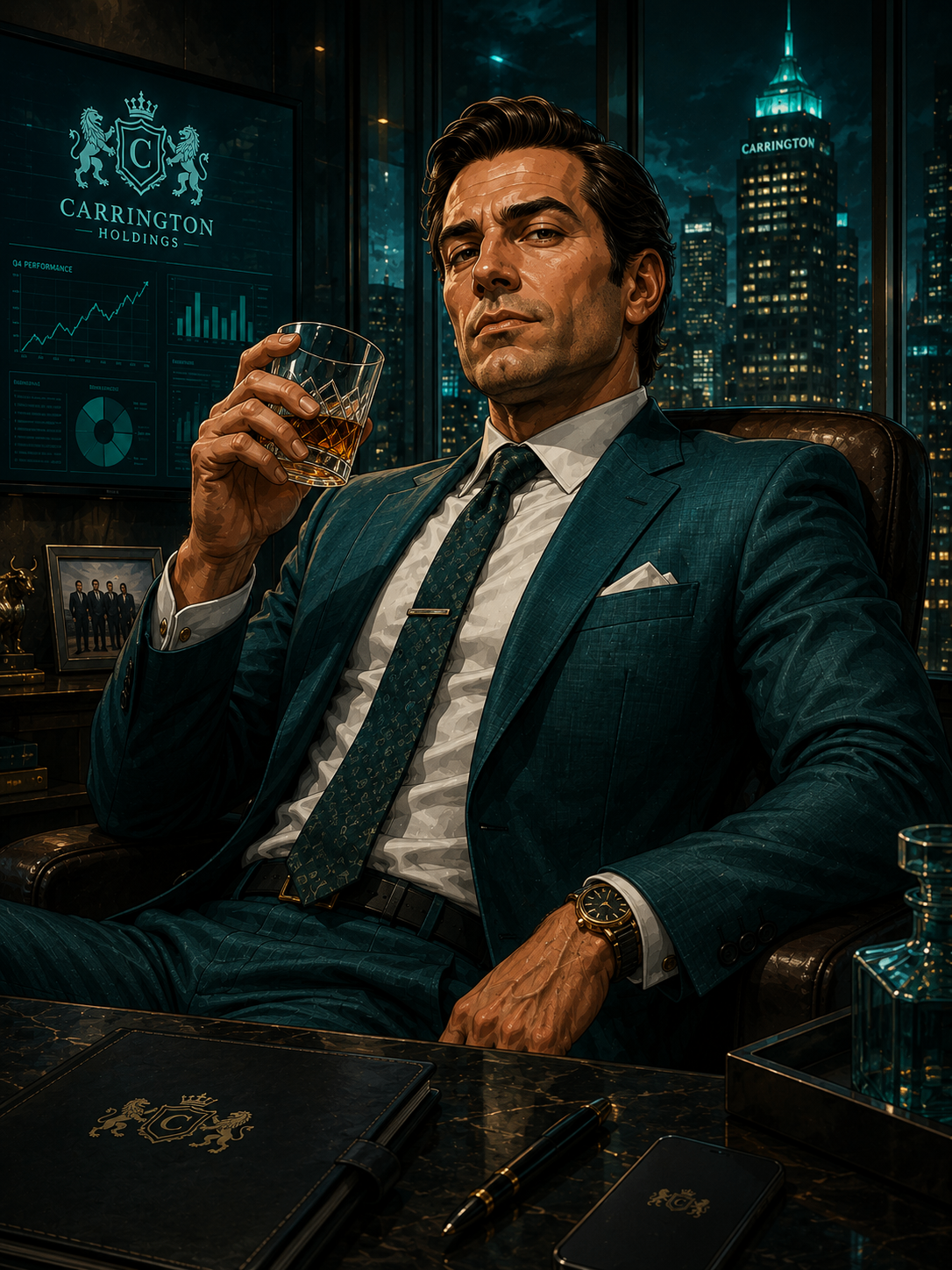 Chase Carrington, Chairman